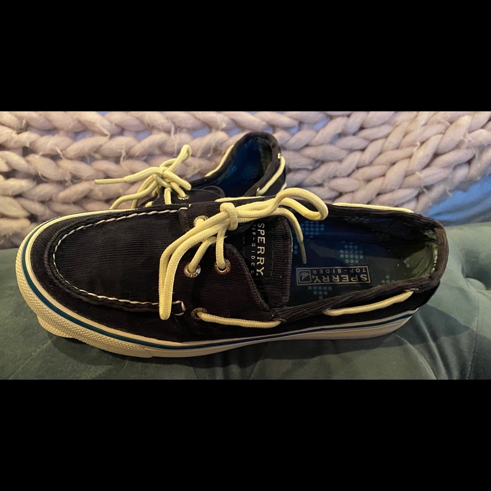 SPERRY TOP-SIDER CORDUROY BOAT SHOES 💙 - Picture 3 of 5